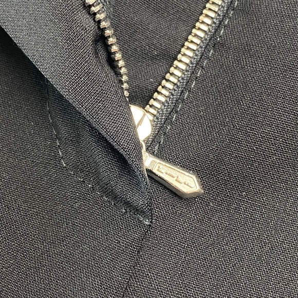 CHRISTIAN DIOR by John Galliano Black Wool Pants Made In Italy Straight Leg Sz 8 - Picture 4 of 9